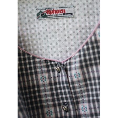 ABITO STILE TIROLESE  tg. 44 it. circa  Dirndl Alphorn