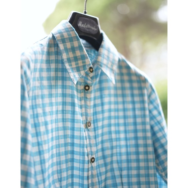 CAMICIA A QUADRETTI TIROLESE  tg 38 it....