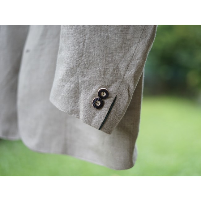 GIACCA IN LINO tg. 50/52 it. STILE TIROLESE...