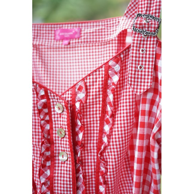 CAMICIA STILE TIROLESE  TG. 50/52 it. QUADRETTI...