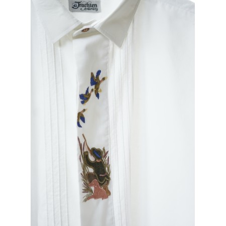 CAMICIA UOMO STILE TIROLESE  TG.42 circa