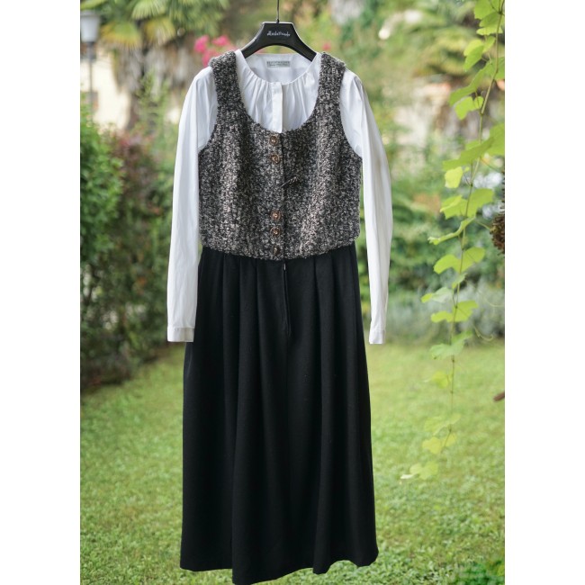 ABITO STILE TIROLESE tg. 42 it. Lana Country Line