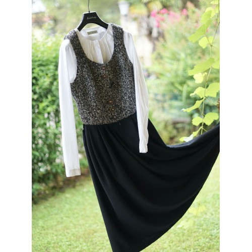 ABITO STILE TIROLESE tg. 42 it. Lana Country Line