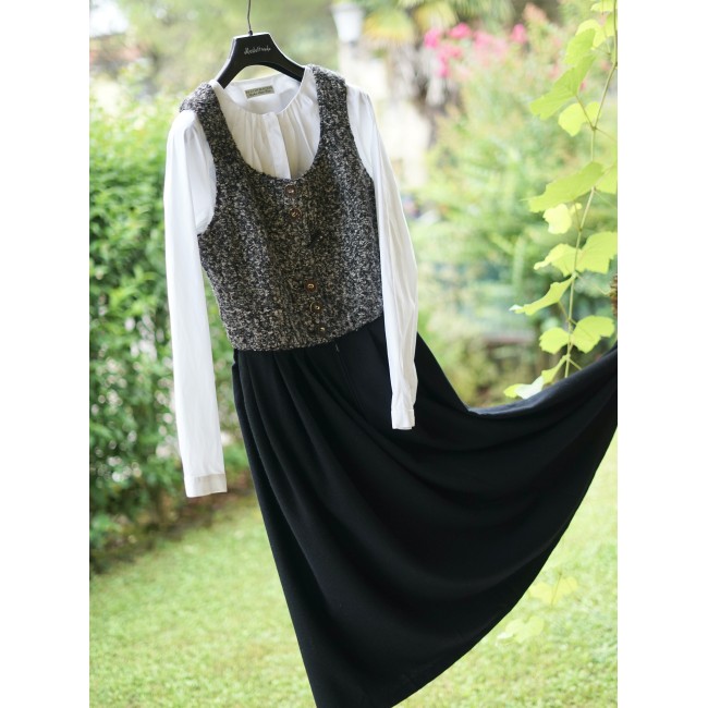 ABITO STILE TIROLESE tg. 42 it. Lana Country Line