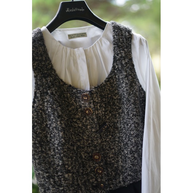 ABITO STILE TIROLESE tg. 42 it. Lana Country Line