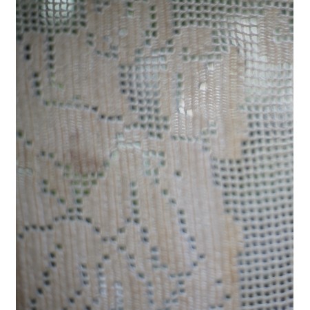 GRANDE TOVAGLIA / COPRITAVOLO  A MANO UNCINETTO diam. 190 cm