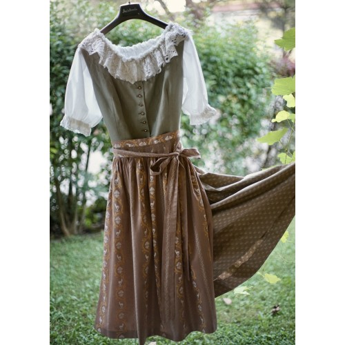 Abito Dirndl Salzburger tg 50 it.  STILE TIROLESE