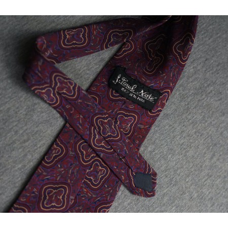 CRAVATTA  VINTAGE  SETA  J. Poul Natè