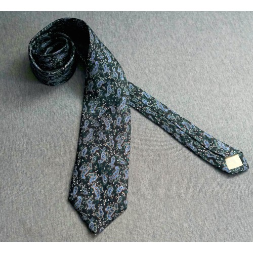 CRAVATTA  VINTAGE  SETA 100% 2
