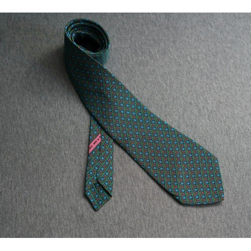 CRAVATTA  VINTAGE  SETA 100% PURE SILK