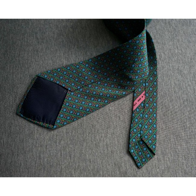 CRAVATTA  VINTAGE  SETA 100% PURE SILK