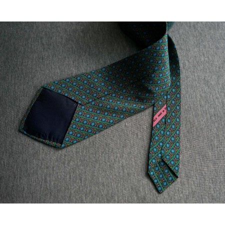 CRAVATTA  VINTAGE  SETA 100% PURE SILK