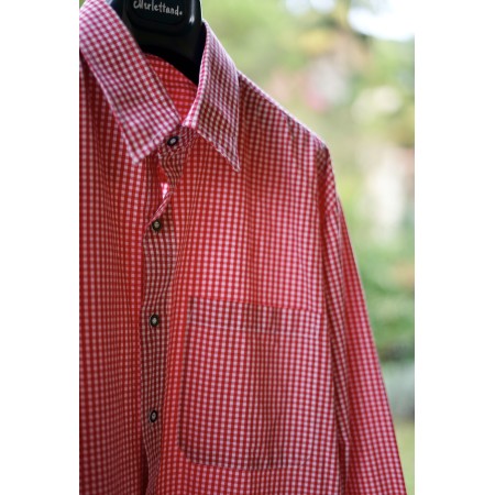 CAMICIA UOMO TIROLESE COTONE 100%  TG.XL