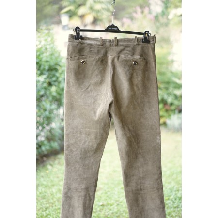 PANTALONI tg. 52 it.  PELLE STILE TIROLESE  Landhaus