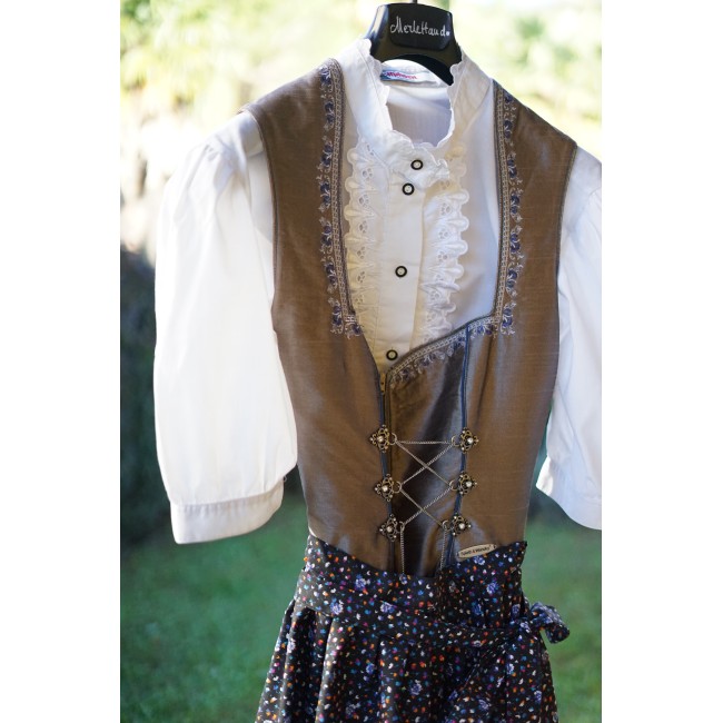 Abito Dirndl + GREMBIULE tg 46/48 it.  STILE...