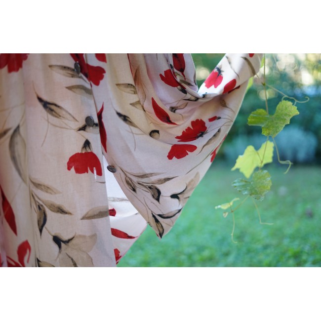 ABITO IN STILE TIROLESE  tg.48 it. Floreale