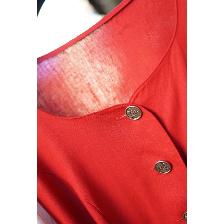 ABITO IN STILE TIROLESE  tg.48 it. Floreale