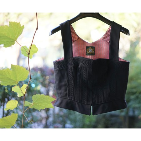 GILET CORPETTO NERO TIROLESE Tg 48 it Hammersachmid