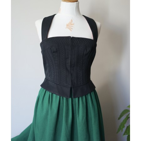 GILET CORPETTO NERO TIROLESE Tg 48 it Hammersachmid