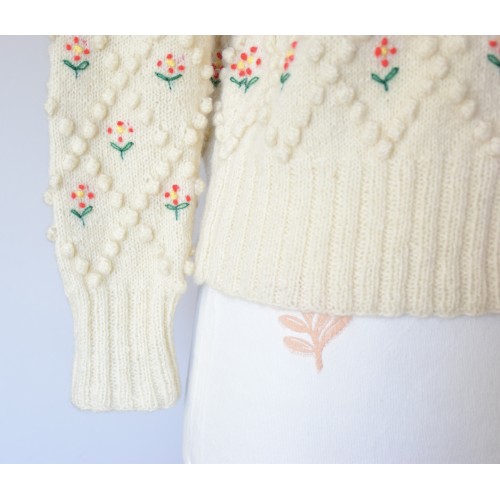 MAGLIA GOLFINO CARDIGAN tg.42/44 it.  STILE TIROLESE 2