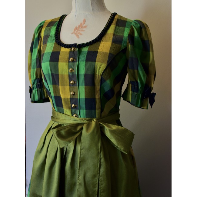 Dirndl tg. 44/46 it.  STILE TIROLESE Rose Dirndl