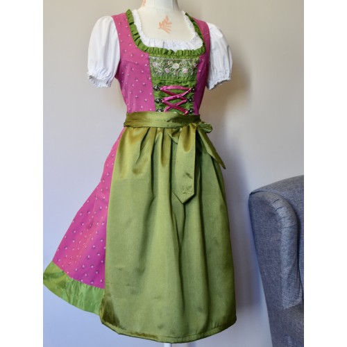 Abito Dirndl tg  it. 38/40 it.   STILE TIROLESE Hammerschmid 2