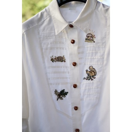 CAMICIA STILE TIROLESE  tg 48/50 it. Imperial