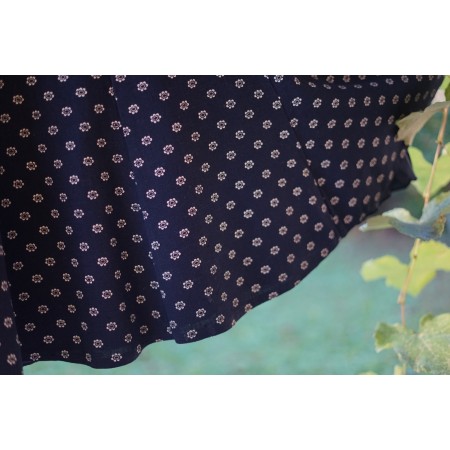 GONNA VINTAGE IN STILE TIROLESE tg. 38/40 it. circa Blu