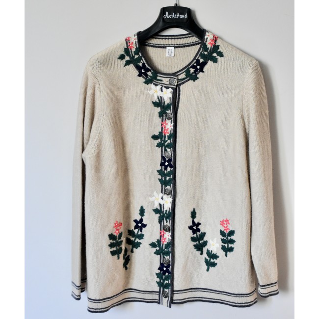 MAGLIA GOLFINO CARDIGAN tg.46/48 it.  STILE...