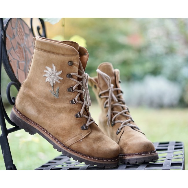 SCARPE SCARPONCINI   N* 7 / 38,5  PELLE Meindl