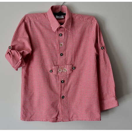 CAMICIA  BAMBINO IN STILE TIROLESE TG 140