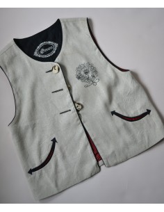 GILET DONNA IN STILE TIROLESE Tg.42 Amann