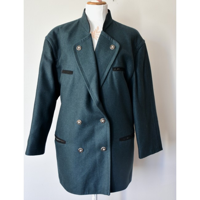 GIACCA BLAZER '90 LANA STILE TIROLESE tg.48 it....