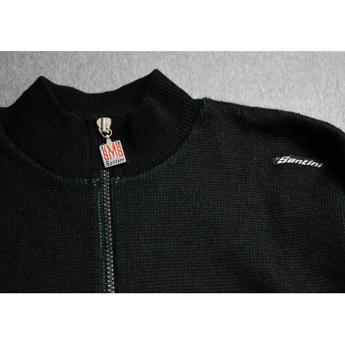 MAGLIA CICLISMO VINTAGE LANA Santini tg. 5 2