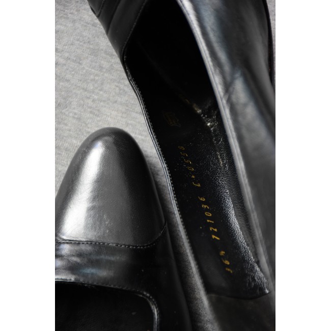 Décolleté nere Bruno Magli tacco 8 cm  n.36,5...