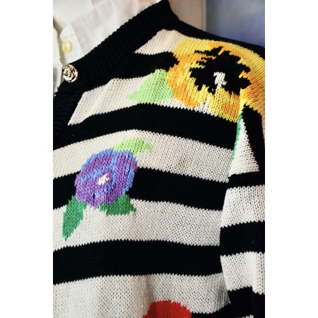 MAGLIA GOLFINO CARDIGAN VINTAGE tg.50/52 it.  Regina Schrecker