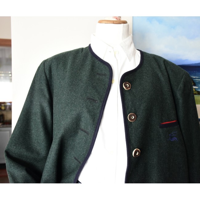 GIACCA BLAZER  LANA STILE TIROLESE tg.48 it....