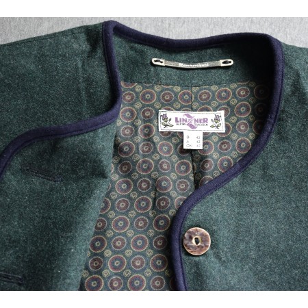 GIACCA BLAZER  LANA STILE TIROLESE tg.48 it. Vintage Hammerschmid