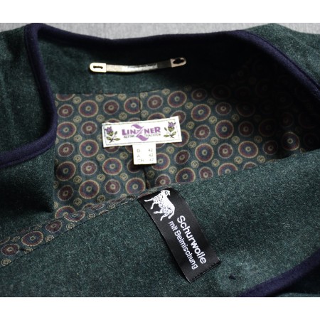 GIACCA BLAZER  LANA STILE TIROLESE tg.48 it. Vintage Hammerschmid