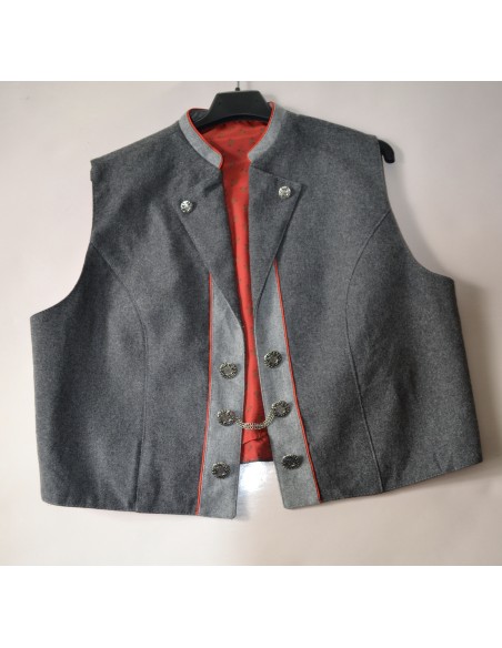 GILET  tg.48 it.  DONNA TIROLESE LANA