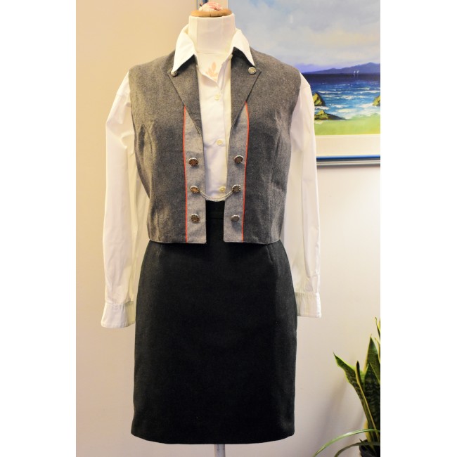 GILET  tg.48 it.  DONNA TIROLESE LANA