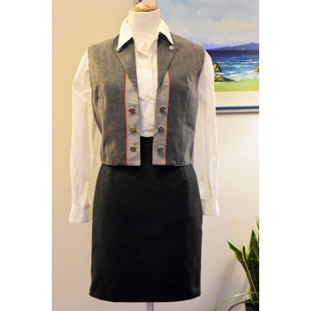 GILET  tg.48 it.  DONNA TIROLESE LANA
