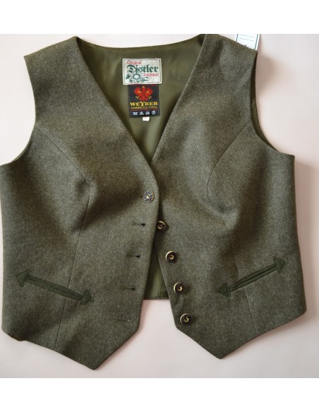 GILET  DONNA TIROLESE  LANA Tg.46it. Distler