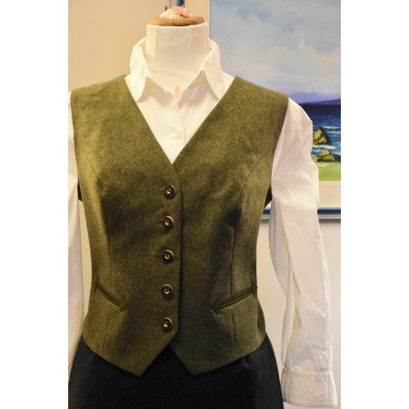 GILET  DONNA TIROLESE  LANA Tg.46it. Distler