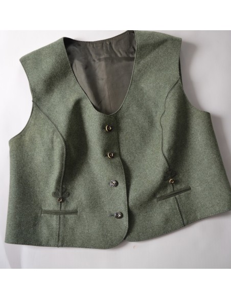 GILET  tg.48/50 it. DONNA TIROLESE LANA