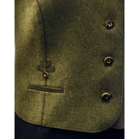 GILET  tg.48/50 it. DONNA TIROLESE LANA