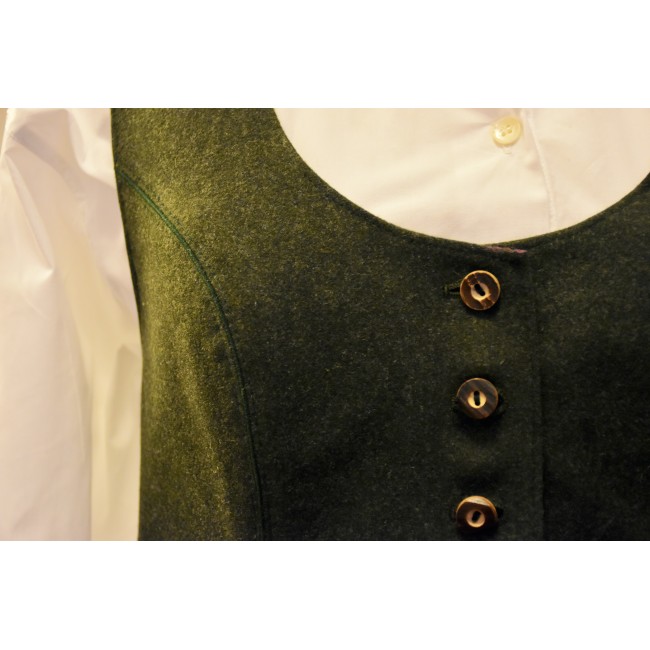 GILET  DONNA TIROLESE  LANA Tg.46 it. Loden Frey