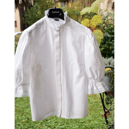 CAMICIA STILE TIROLESE  tg 50 it. Hornsteiner