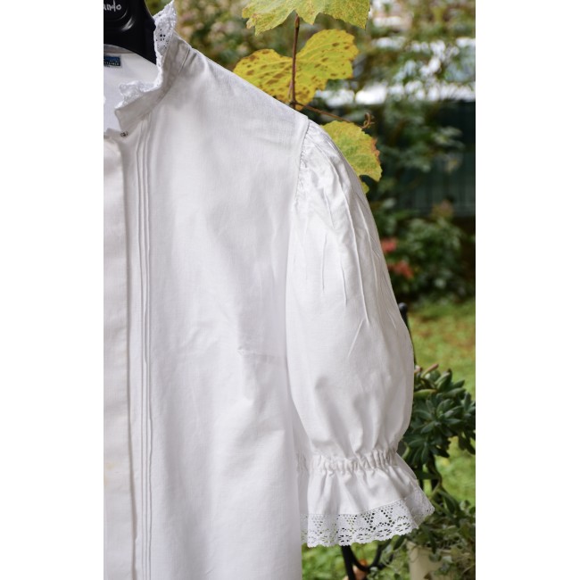 CAMICIA STILE TIROLESE  tg 50 it. Hornsteiner