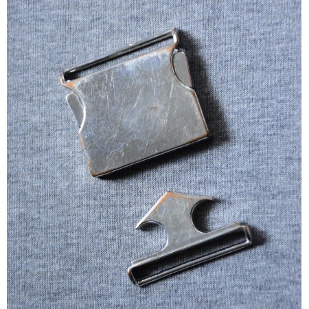 FIBBIA PER CINTURA / TUTA DA SCI  5x4 cm